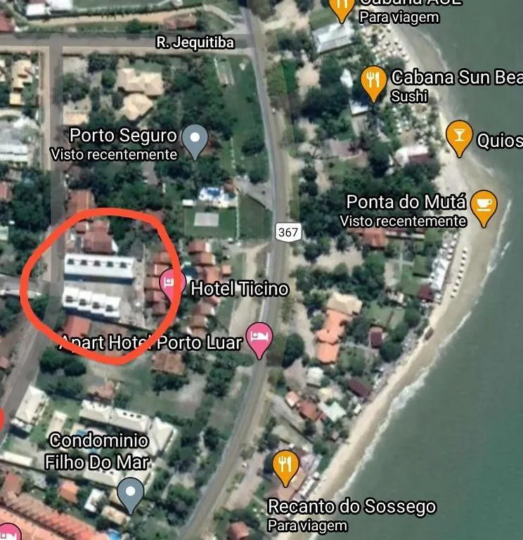 Confortavel Duplex A 100 Metros Da Praia Porto Seguro 0*,
